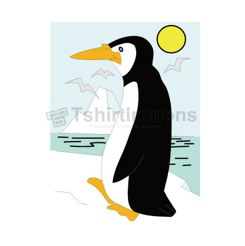 Penguin T-shirts Iron On Transfers N6942 - Click Image to Close